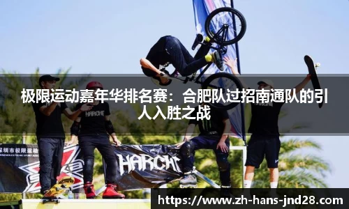 极限运动嘉年华排名赛：合肥队过招南通队的引人入胜之战